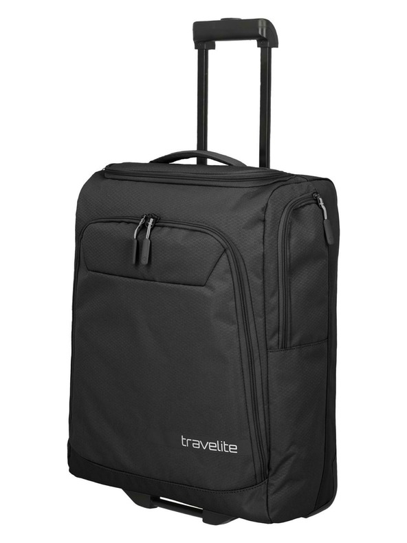 Travelite Пътна чанта Travelite Kick Off Wheeled Duffle S Black