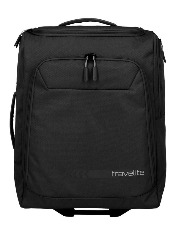 Travelite Пътна чанта Travelite Kick Off Wheeled Duffle S Black