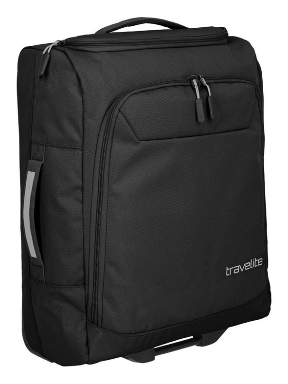 Travelite Пътна чанта Travelite Kick Off Wheeled Duffle S Black