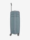 Travelite Сиво-син куфар Travelite Elvaa 4w L