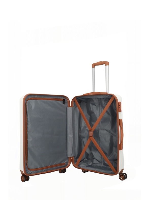 Travelite Travelite Bali M White/Cognac