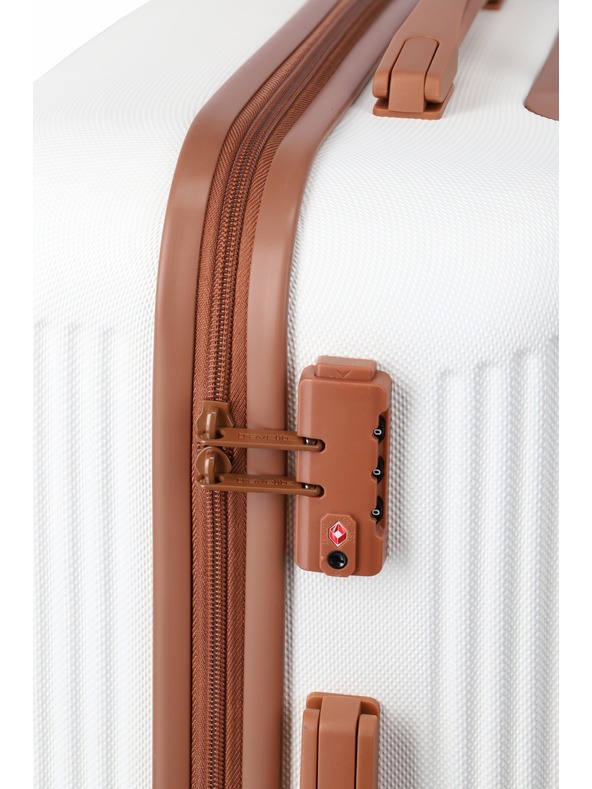 Travelite Travelite Bali M White/Cognac
