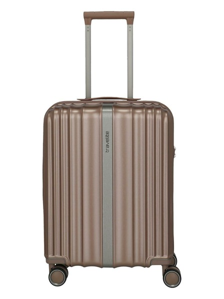 Travelite Пътен куфар Travelite Paros 4w S Cappuccino