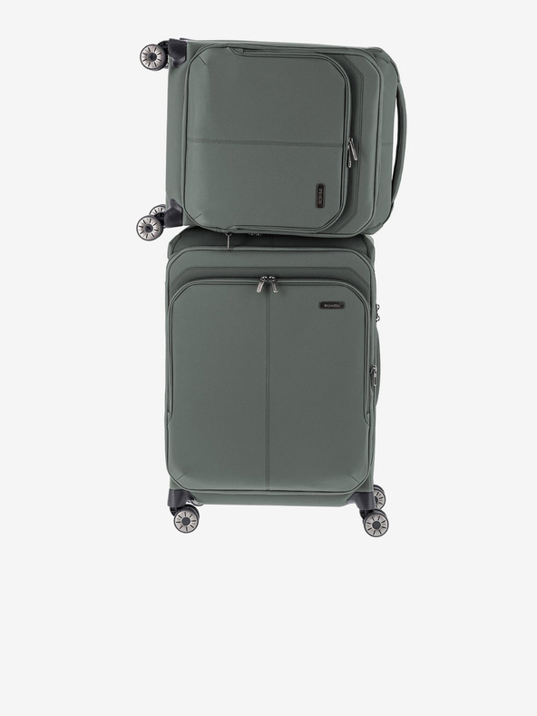 Travelite Зелен пътнически куфар Travelite Priima S