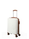 Travelite Travelite Bali S White/Cognac Чанта за път Travelite Bali S White/Cognac