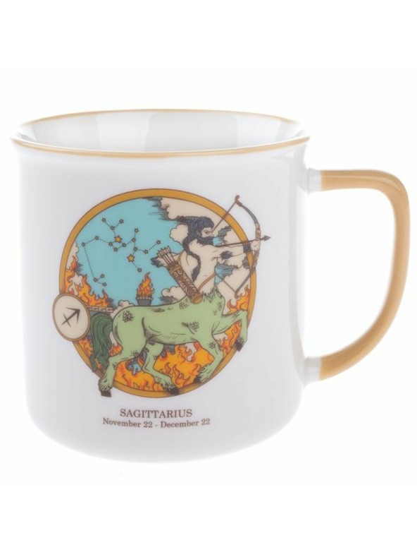 Casa de Engel Порцеланова чаша, Зодиак - Стрелец, 460мл, 6/36