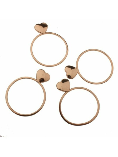 Casa de Engel Метални халки за салфетки - комплект 4бр, 12/72