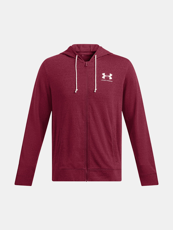Under Armour Мъжки суитшърт Under Armour UA Rival Terry LC FZ-RED