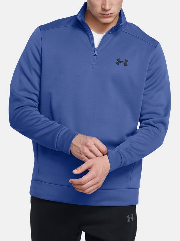 Under Armour Мъжки анцуг Under Armour UA Armour Fleece 1/4 Zip-BLU