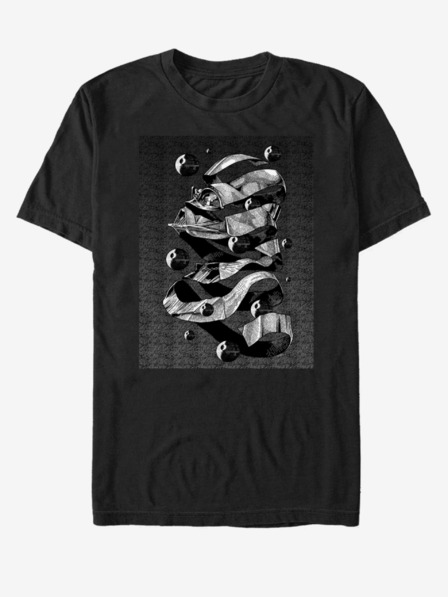 ZOOT.Fan Черна унисекс тениска ZOOT.Fan Star Wars MC Vader Head