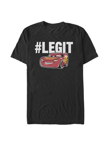 ZOOT.Fan Черна мъжка тениска на Pixar Too Legit