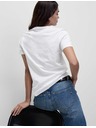 Marks & Spencer Тениска от чист памук Marks & Spencer бяла