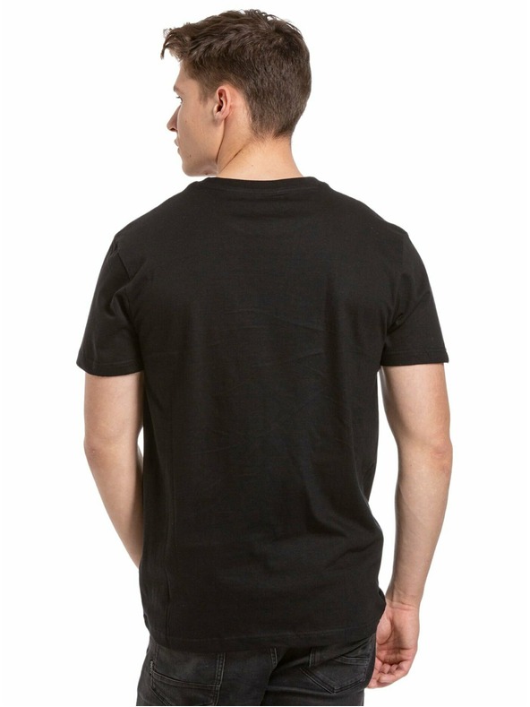 Meatfly Meatfly мъжка тениска Joe Red/Black | Червена | Размер S | 100% памук