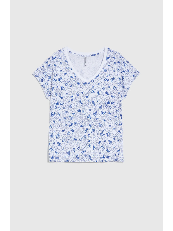 Moodo Дамска тениска с десен Moodo