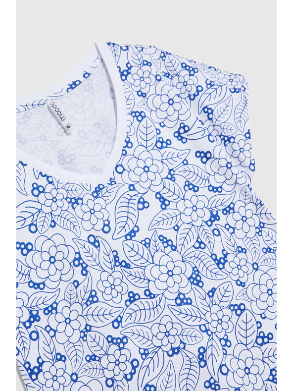 Moodo Дамска тениска с десен Moodo