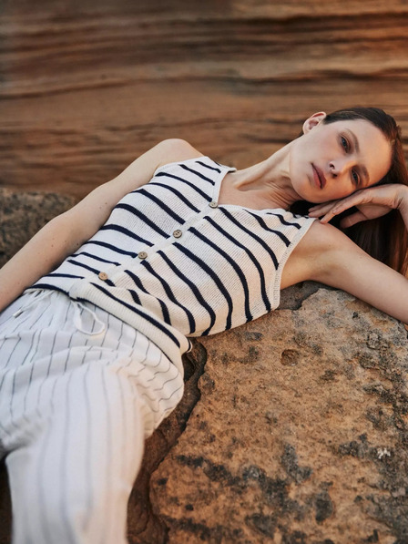 Moodo Дамски раиран потник Moodo