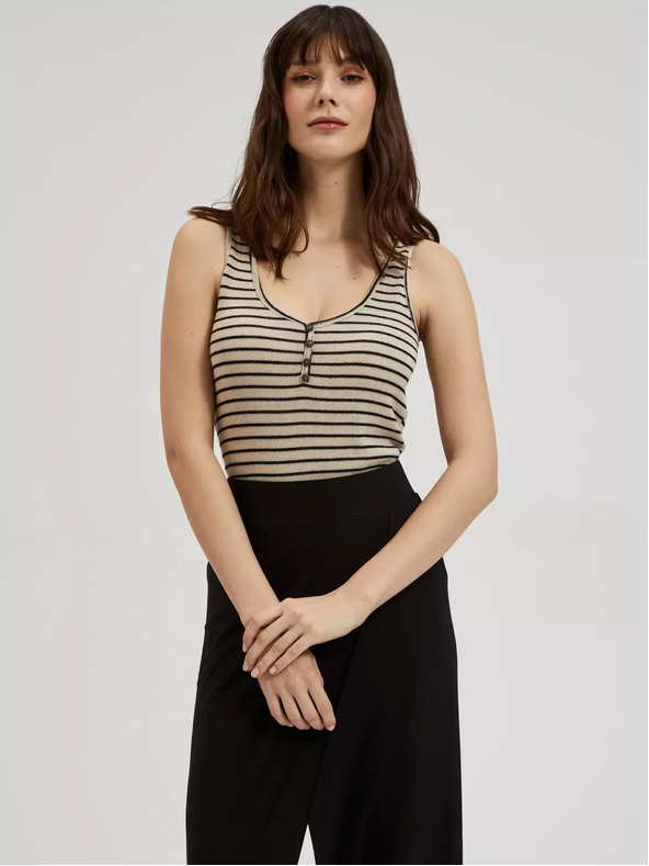 Moodo Бежов дамски потник MOODO