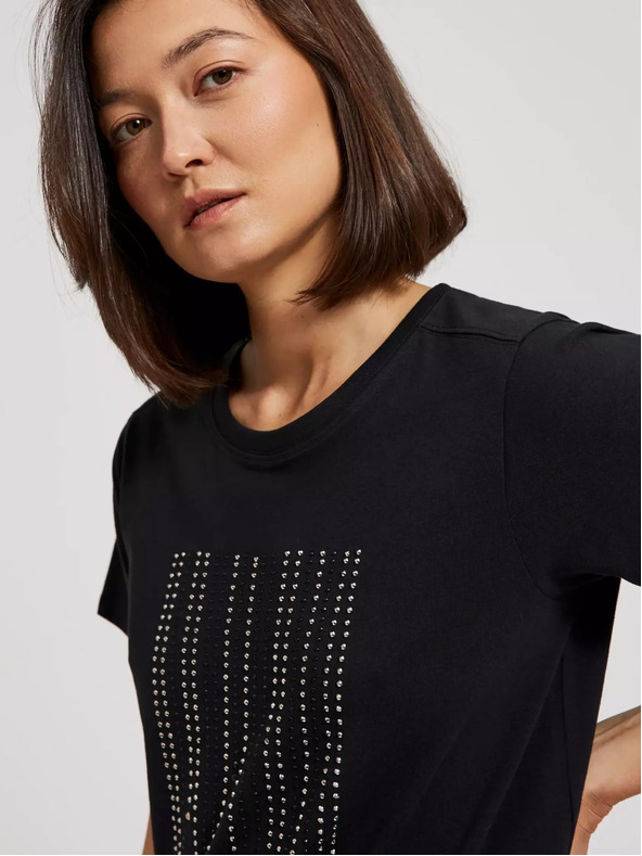 Moodo Дамска тениска с щампа Moodo