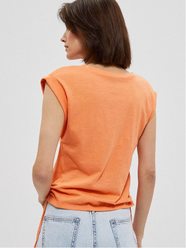 Moodo Оранжева дамска тениска Moodo