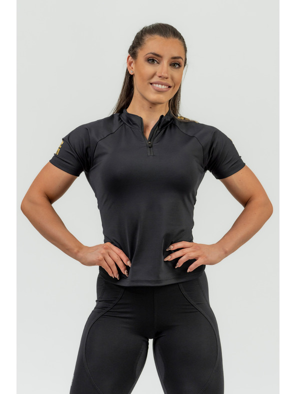 Nebbia NEBBIA Дамска функционална тениска INTENSE Ultimate 831 Gold Nebbia