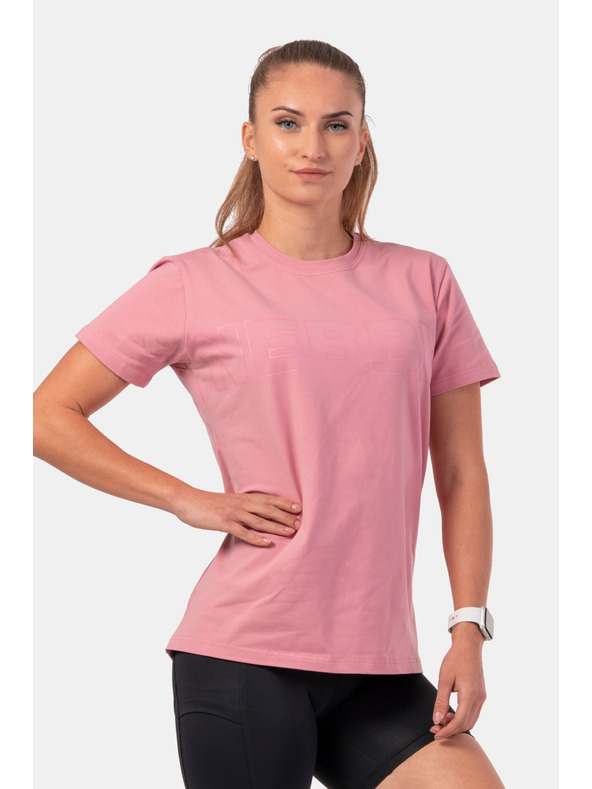 Nebbia Тениска с невидимо лого NEBBIA 602