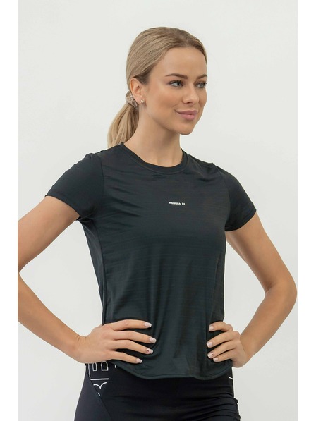 Nebbia FIT Activewear Тениска "Airy" със светлоотразително лого 438 Nebbia