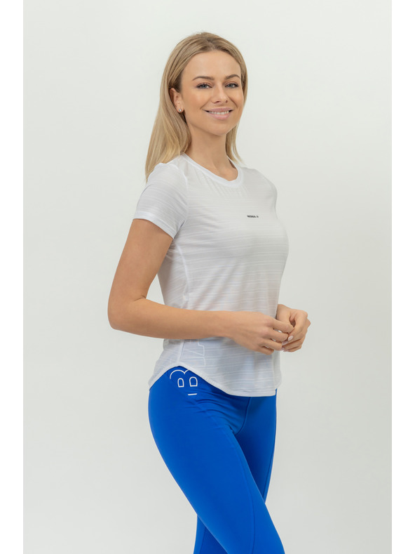 Nebbia FIT Activewear Тениска "Airy" със светлоотразително лого 438 Nebbia
