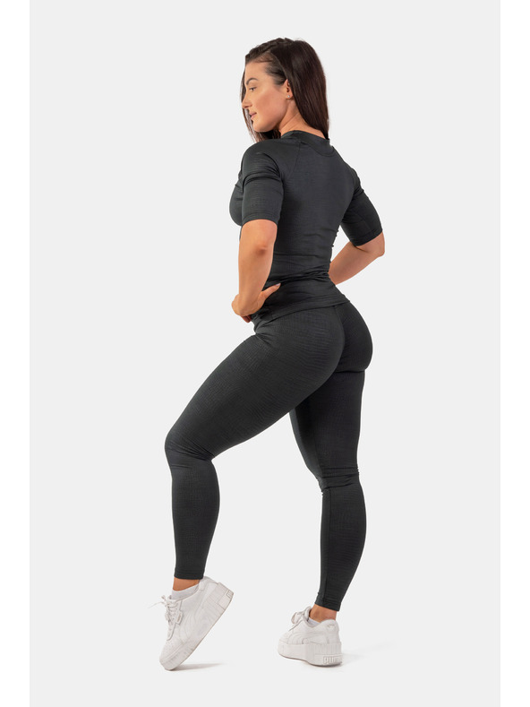 Nebbia Тениска "Питон" с десен от змийска кожа 416 Nebbia