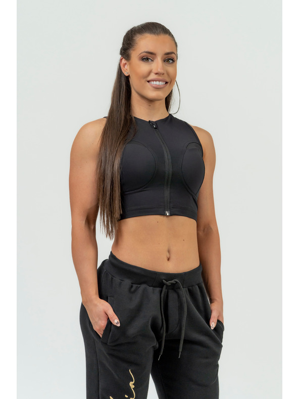 Nebbia NEBBIA Дамски топ с висока поддръжка INTENSE Mesh 842 Nebbia