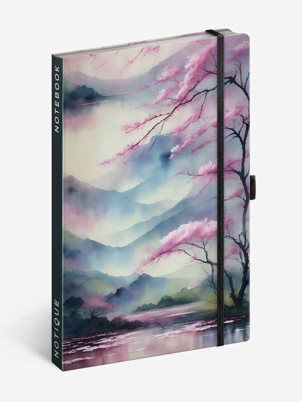 NOTIQUE NOTIQUE Бележки Сакура, с подплата, 13 x 21 см