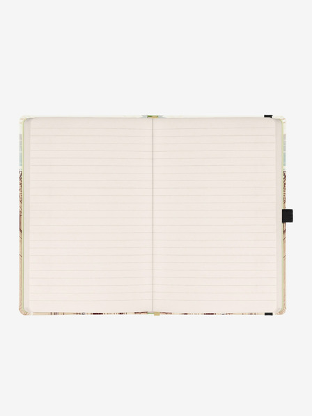 NOTIQUE NOTIQUE Бележки за Прага, подплатени, 13 x 21 cm