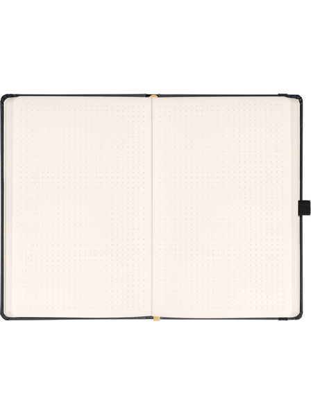 NOTIQUE NOTIQUE Бележки, балакрум, черен, с точки, 15 x 21 cm