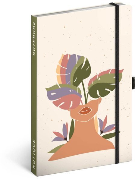 NOTIQUE NOTIQUE Бележки за чудовища, подплатени, 13 x 21 cm BAAGL