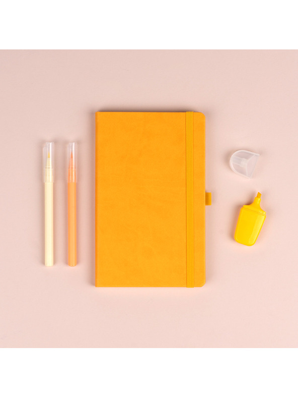 NOTIQUE NOTIQUE Бележки в жълто, с точки, 13 x 21 cm