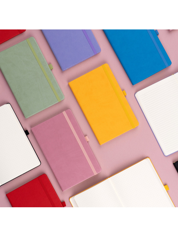 NOTIQUE NOTIQUE Бележки в жълто, с точки, 13 x 21 cm