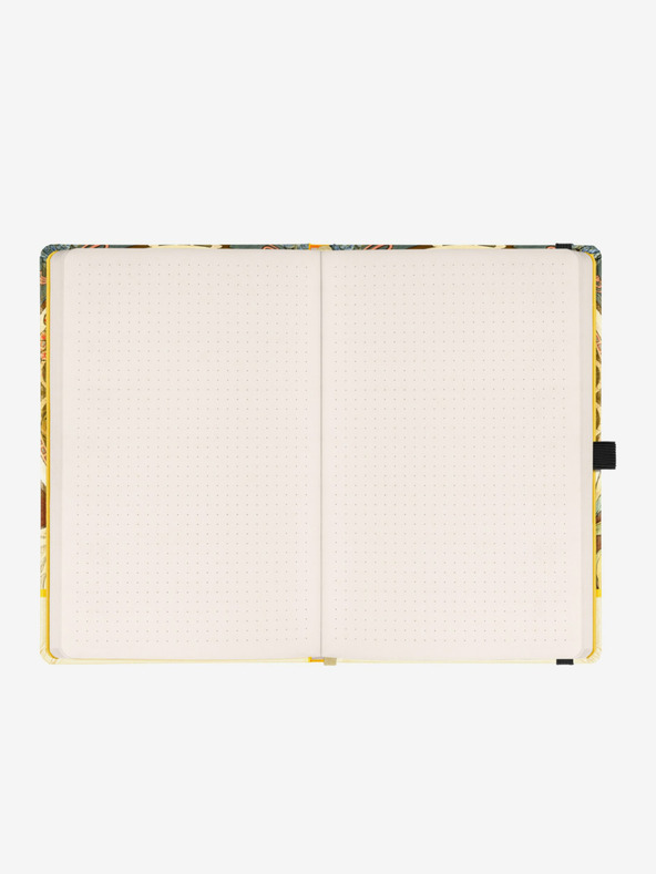 NOTIQUE NOTIQUE Бележки Алфонс Муха - Писалка, пунктир, 13 x 21 cm