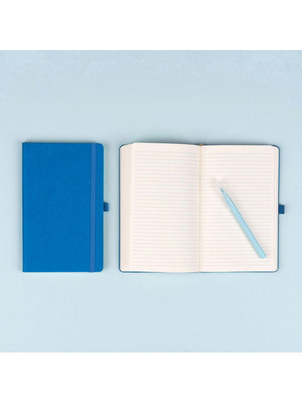 NOTIQUE NOTIQUE Бележки Синьо, подшити, 13 x 21 cm