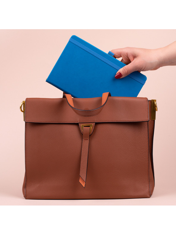 NOTIQUE NOTIQUE Бележки Синьо, подшити, 13 x 21 cm