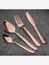 Berlingerhaus Комплект прибори за хранене 24 бр. от неръждаема стомана Rosegold Metallic Line II BERLINGERHAUS