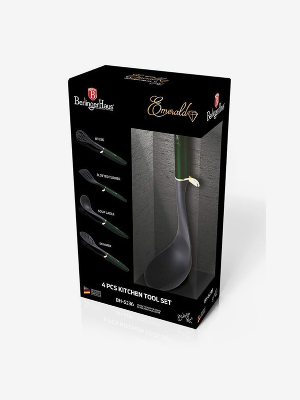 Berlingerhaus Кухненски прибори комплект от 4 части Emerald Collection BERLINGERHAUS
