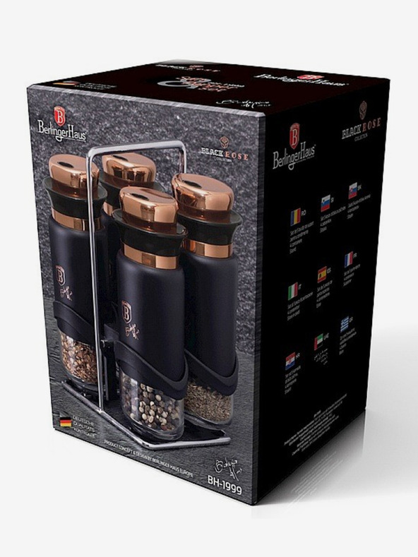 Berlingerhaus Корени в поставка комплект от 5 броя Black Rose Collection BERLINGERHAUS