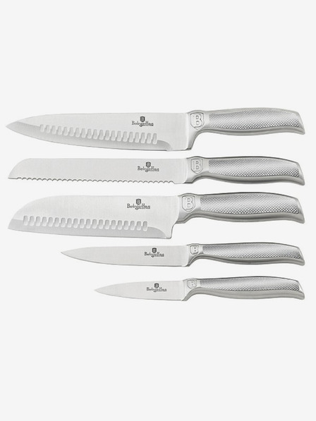 Berlingerhaus Комплект ножове в поставка 6 бр. колекция Kikoza Royal Purple Metallic Line BERLINGERHAUS