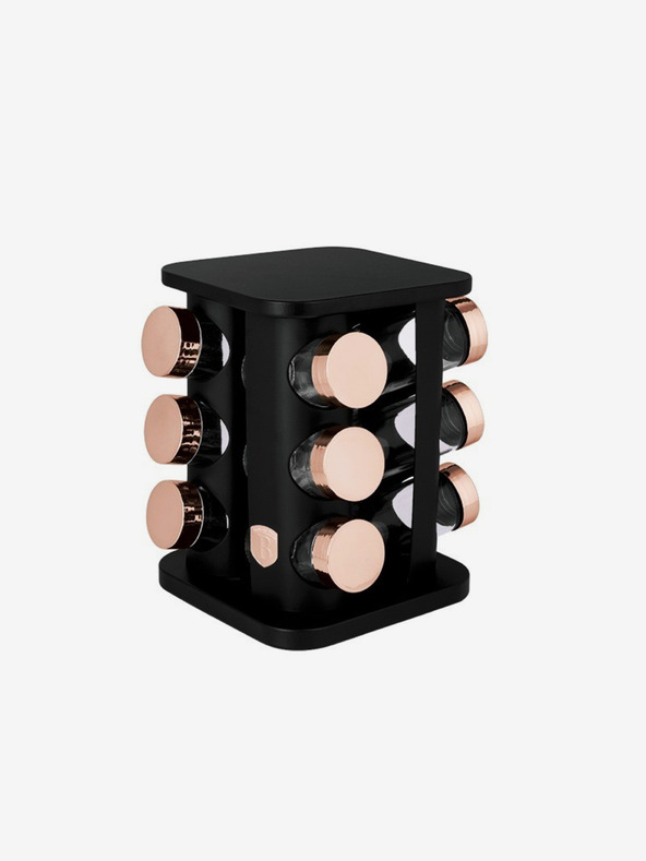 Berlingerhaus Стойка за подправки 13 бр Black rose BERLINGERHAUS