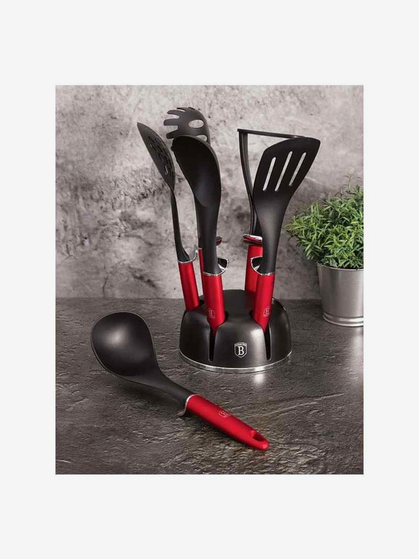 Berlingerhaus BERLINGERHAUS Комплект кухненски прибори Burgundy Metallic Line (7 бр.)