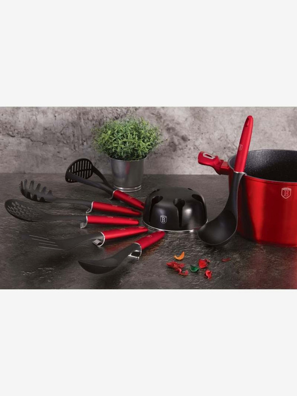 Berlingerhaus BERLINGERHAUS Комплект кухненски прибори Burgundy Metallic Line (7 бр.)
