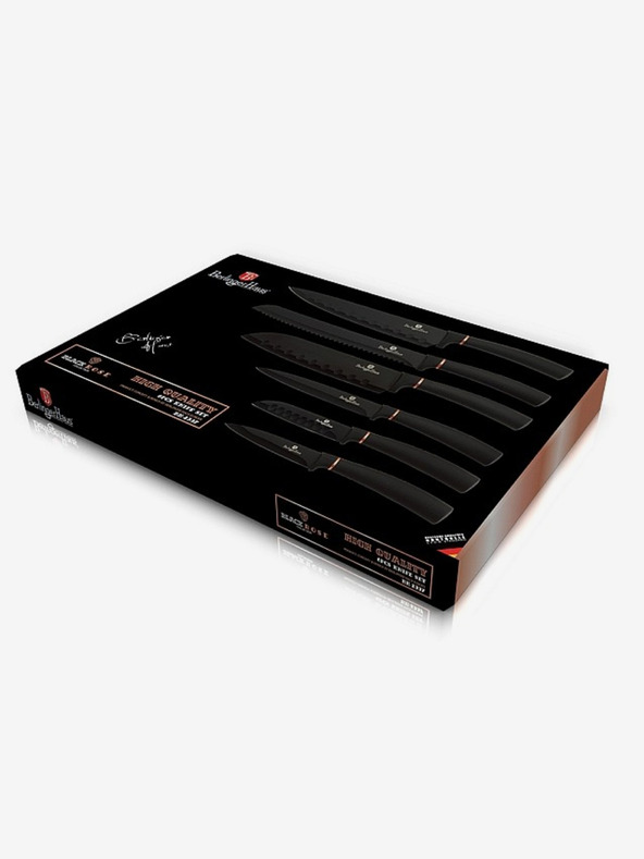 Berlingerhaus Комплект от шест ножа с незалепващо покритие BERLINGERHAUS Black Rose Collection