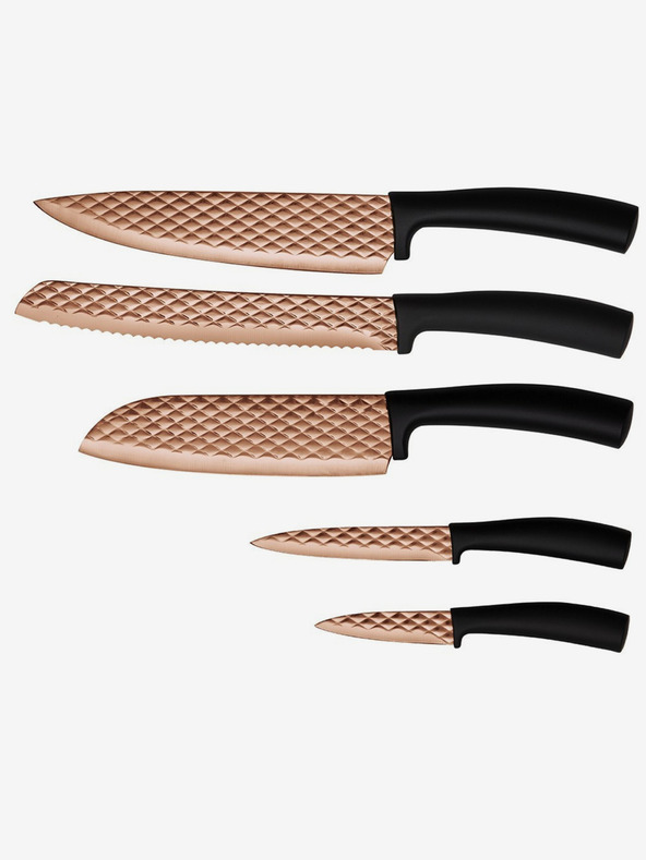 Berlingerhaus Комплект от пет ножа с незалепващо покритие BERLINGERHAUS Black Rose Collection