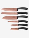 Berlingerhaus BERLINGERHAUS Rosegold Metallic Line комплект от шест ножа с незалепваща повърхност