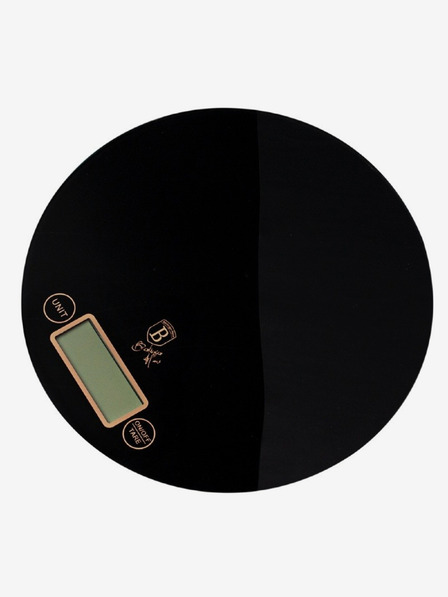 Berlingerhaus Дигитална кухненска везна кръгла 5 кг Black Rose Collection BERLINGERHAUS