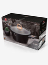 Berlingerhaus Касерола с капак и мраморна повърхност 20 см Black Rose Collection BERLINGERHAUS